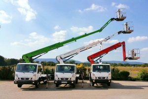 21m autohoogwerker jib kleur 21 meter